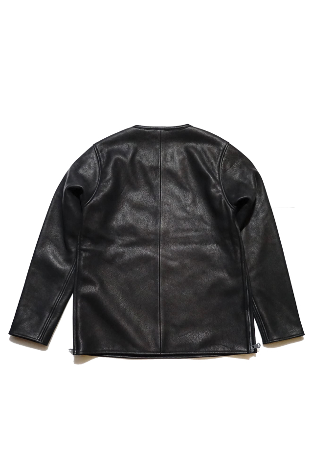 BAA COSTUME MFG. "MOLT" DEERSKIN LONG SLEEVE TEE BLACK