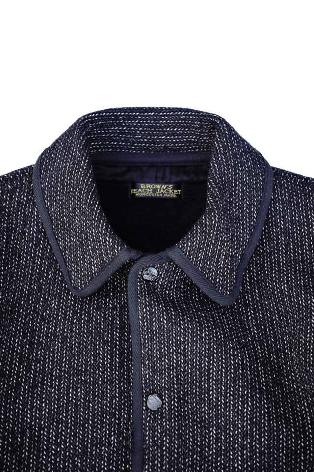 BROWN'S BEACH JACKET 224"COVERALL 1ST" BLACK