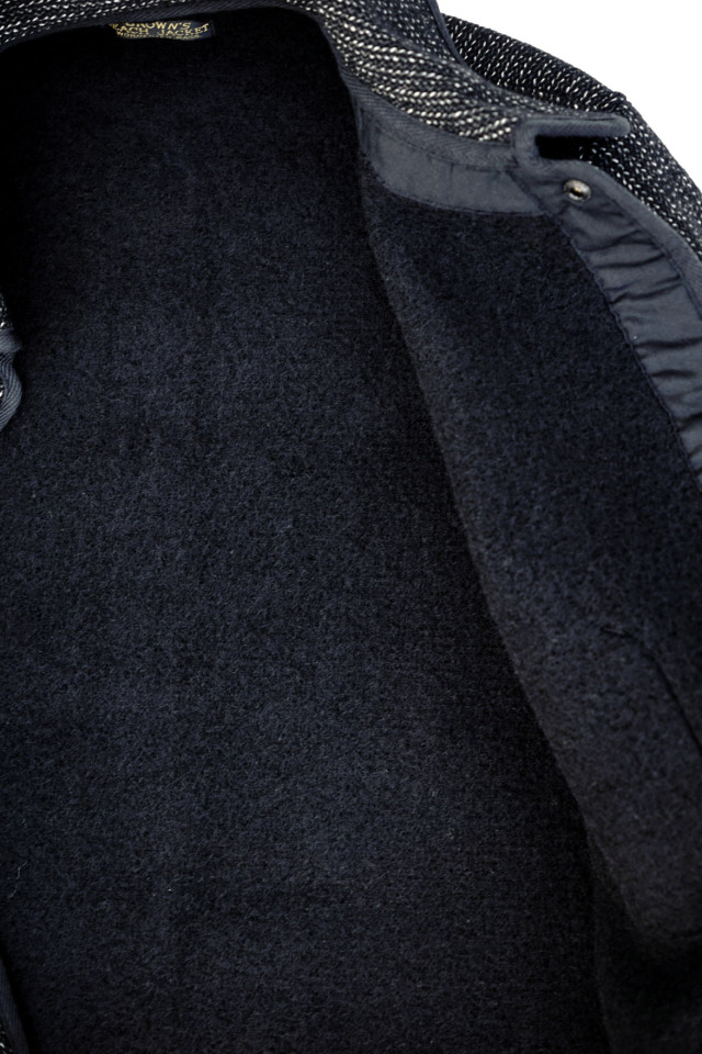 BROWN'S BEACH JACKET 224"COVERALL 1ST" BLACK