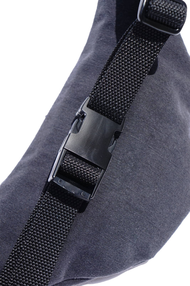 BAA COSTUME MFG. "BAA MILITARY SPECIFICATIONS WAIST BAG" 1940s US ARMY FABRIC BLACK