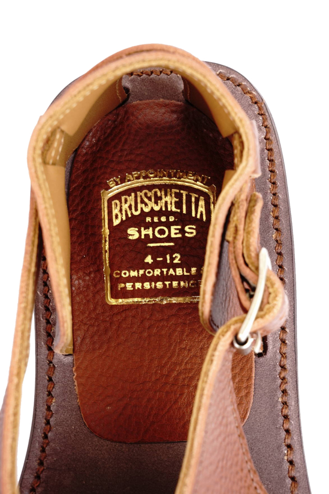 BRUSCHETTA SHOES "TOLUCA" BROWN