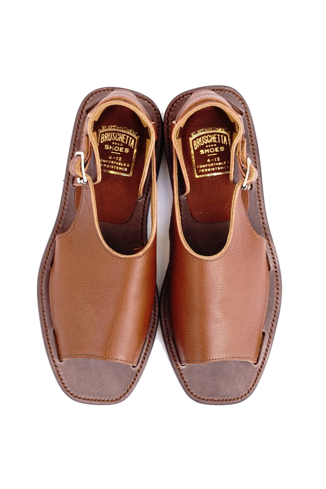 BRUSCHETTA SHOES "TOLUCA" BROWN