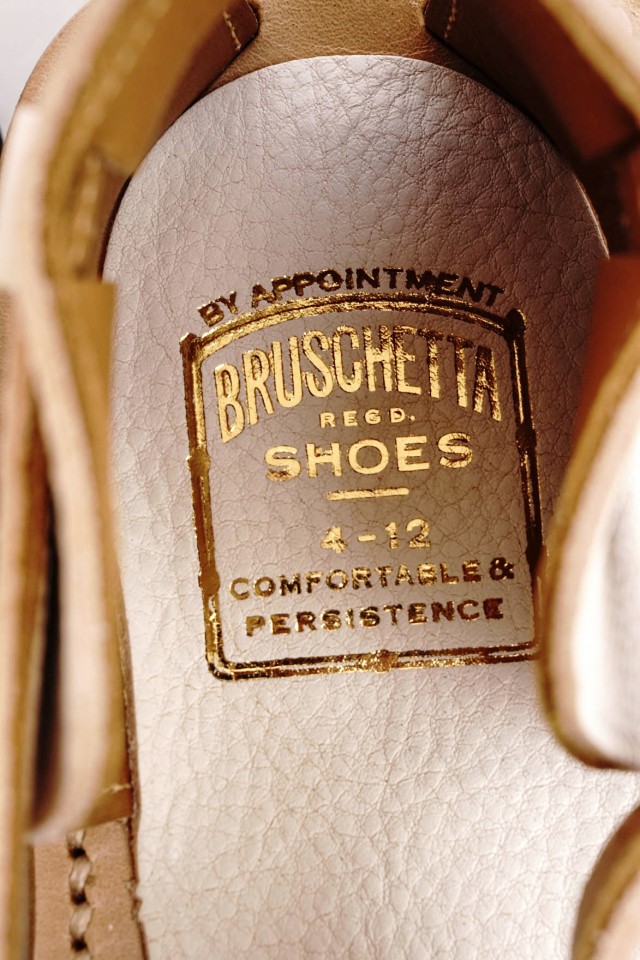 BRUSCHETTA SHOES "TOLUCA" WHITE