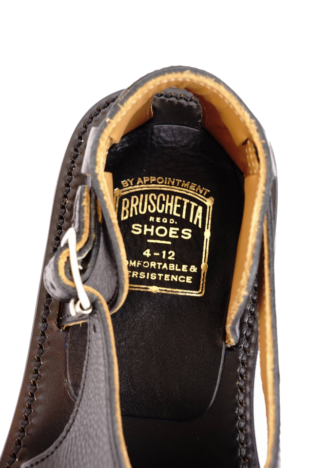 BRUSCHETTA SHOES "TOLUCA" BLACK