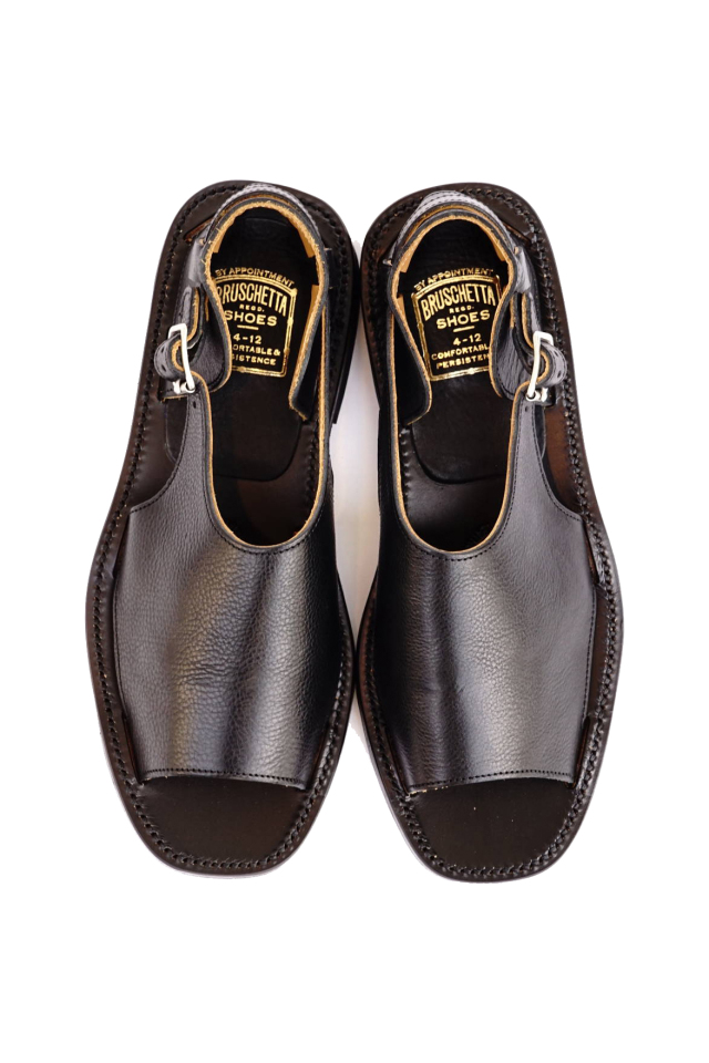 BRUSCHETTA SHOES "TOLUCA" BLACK