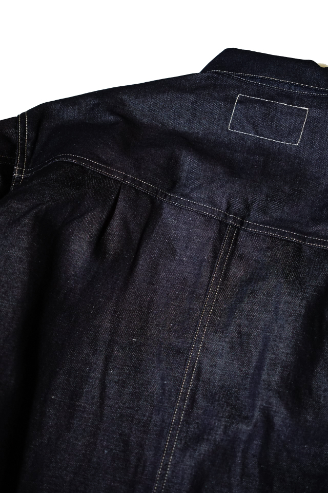 BSC Uniform - Linen Blended Denim Blouse -