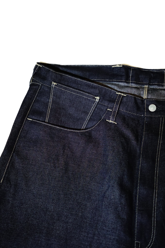 BSC Uniform - Linen Blended Denim Waist Overall -