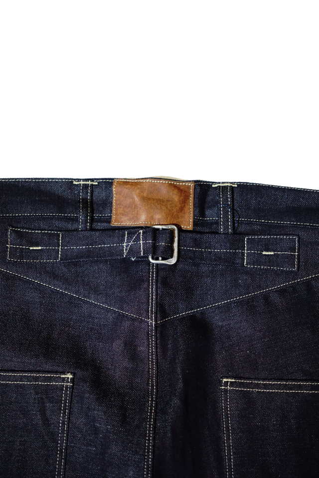 BSC Uniform - Linen Blended Denim Waist Overall -