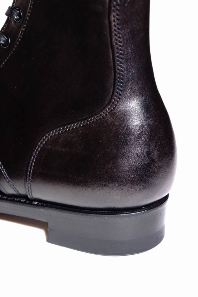 CLINCH Yeager boots Horsebutt overdye BLACK "Leather Sole + HRS + TRビーンズ"