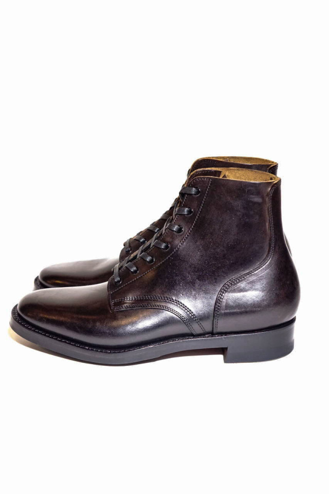 CLINCH Yeager boots Horsebutt overdye BLACK "Leather Sole + HRS + TRビーンズ"