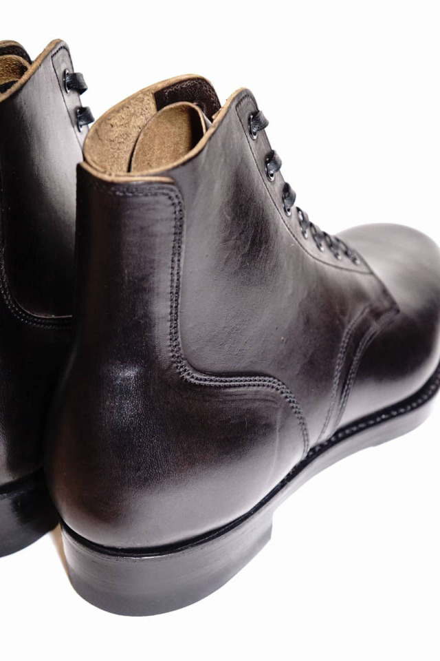 CLINCH Yeager boots Horsebutt overdye BLACK "Leather Sole + HRS + TRビーンズ"