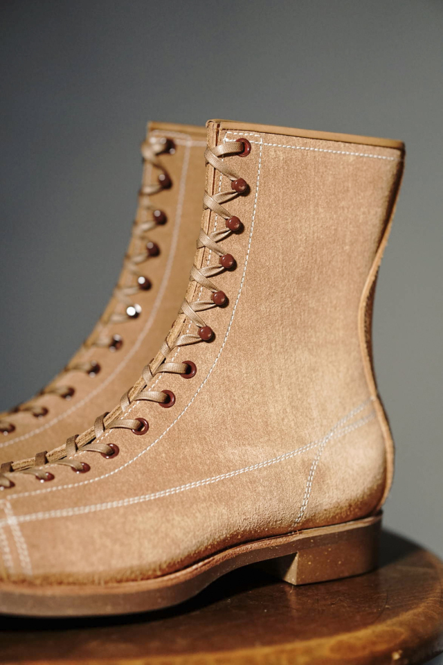 CLINCH Gary Boots Gustave Roughout Cowhide Natural