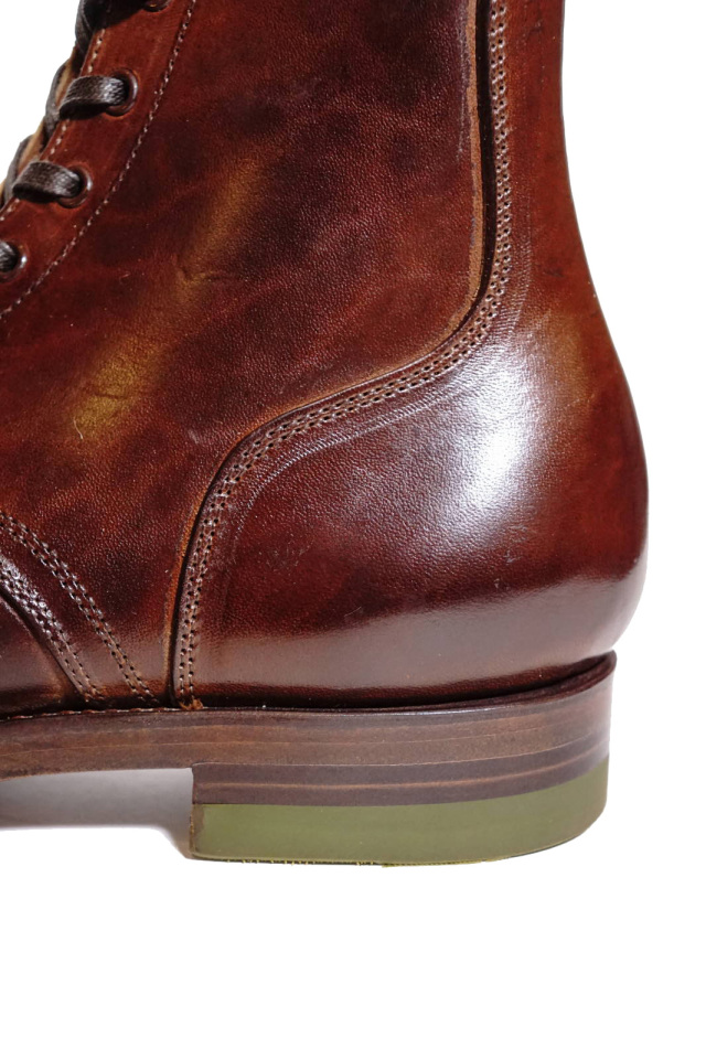 CLINCH Yeager boots Horsebutt overdye BROWN "Leather Sole + HRS + TRビーンズ"