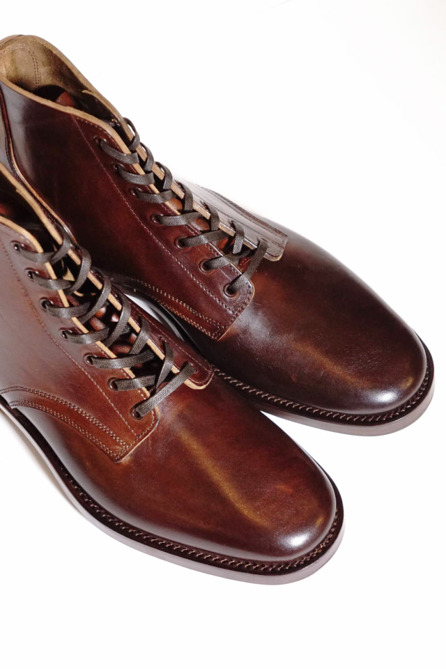 CLINCH Yeager boots Horsebutt overdye BROWN "Leather Sole + HRS + TRビーンズ"