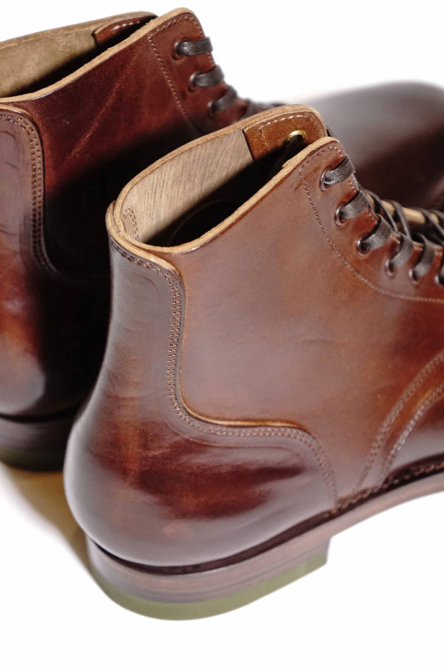 CLINCH Yeager boots Horsebutt overdye BROWN "Leather Sole + HRS + TRビーンズ"