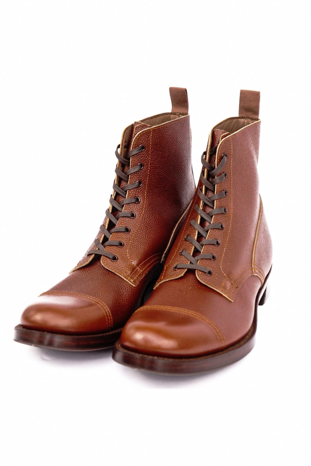 CLINCH Graham Boots Brown Embos