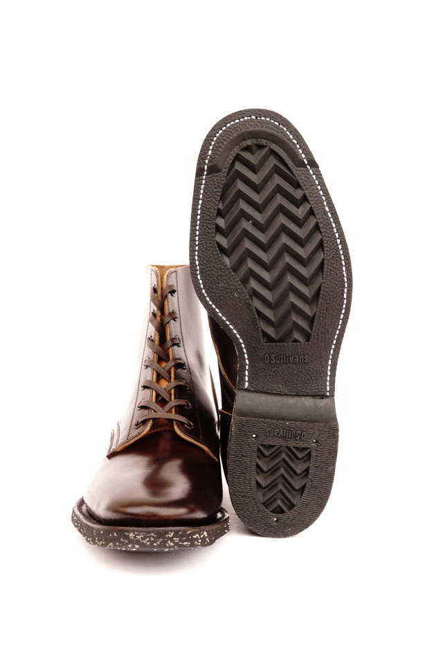 CLINCH Yeager boots Horsebutt overdye BROWN "O’sullivan’s CORD sole"