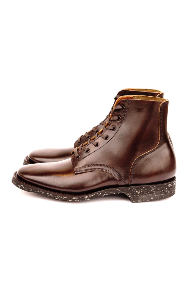 CLINCH Yeager boots Horsebutt overdye BROWN "O’sullivan’s CORD sole"