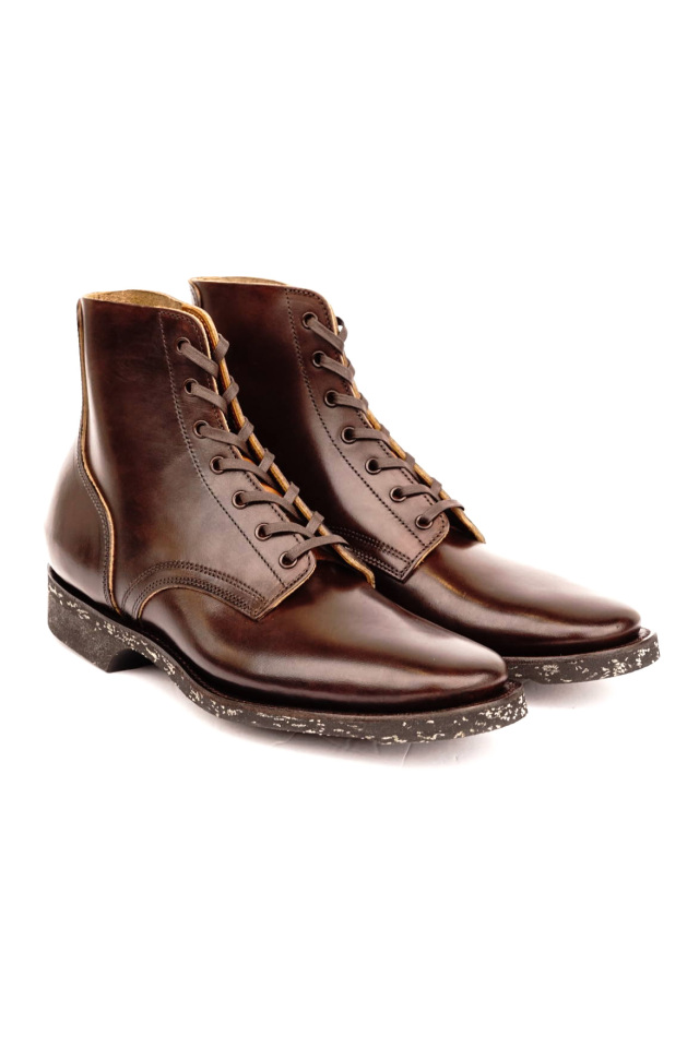 CLINCH Yeager boots Horsebutt overdye BROWN "O’sullivan’s CORD sole"