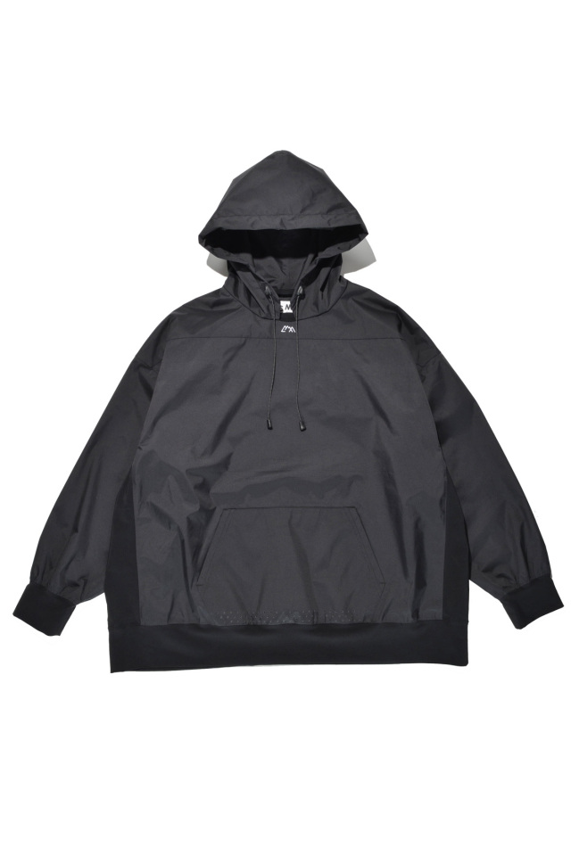 COMFY OUTDOOR GARMENT "RW-HOODIE 3 LAYER" BLACK