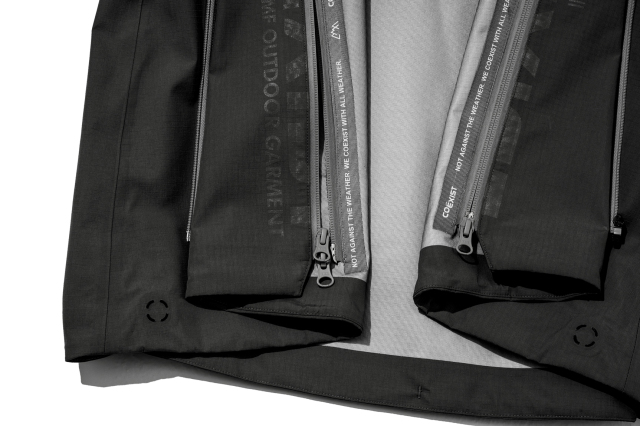 CMF OUTDOOR GARMENT "TWIN ZIP SHELL COEXIST"
