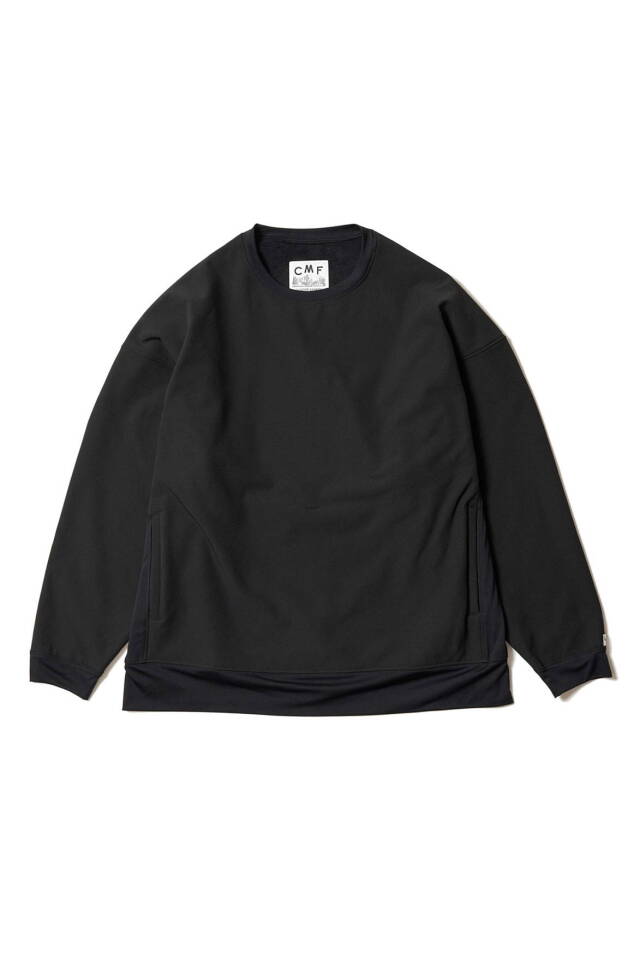 CMF OUTDOOR GARMENT "RW-CREW NECK" BLACK