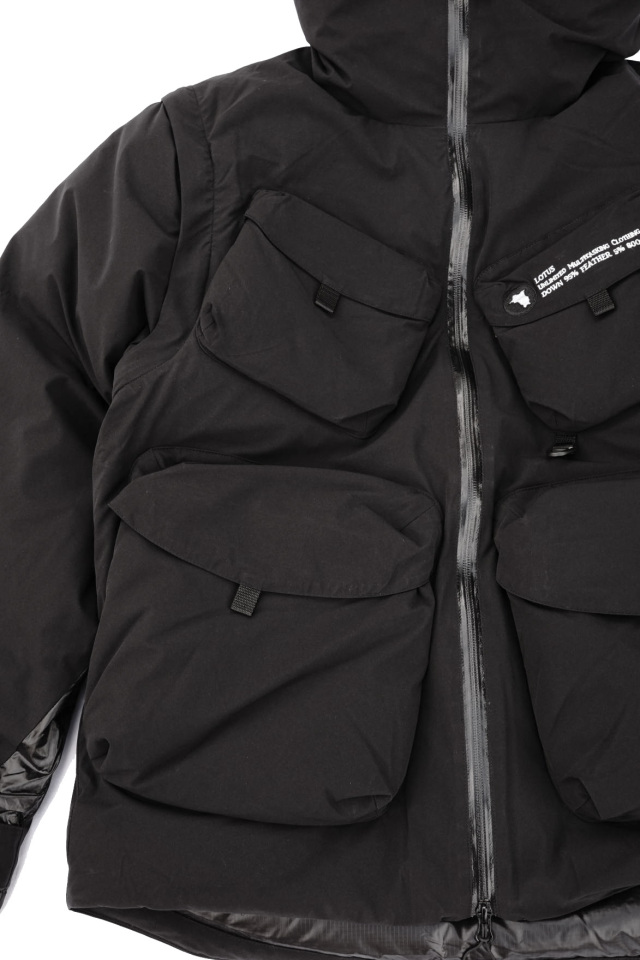 CMF OUTDOOR GARMENT "LOTUS DOWN L7" BLACK