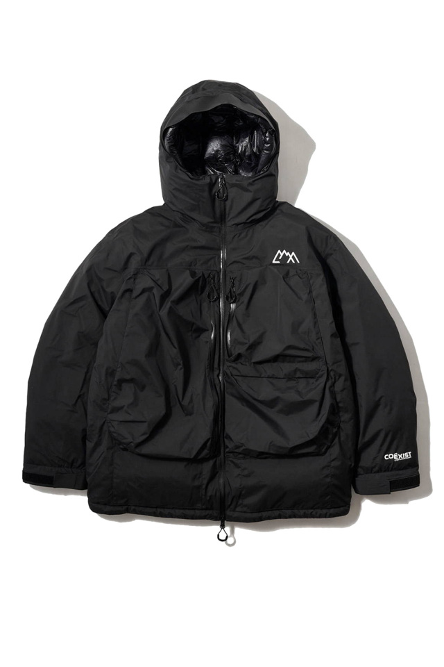 CMF OUTDOOR GARMENT "GUIDE DOWN COEXIST L7" BLACK