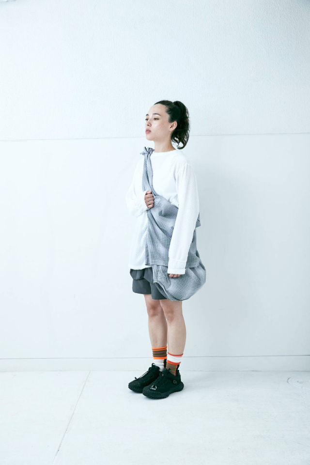 CMF OUTDOOR GARMENT "NEWS PAPER SHIRTS" BLACK