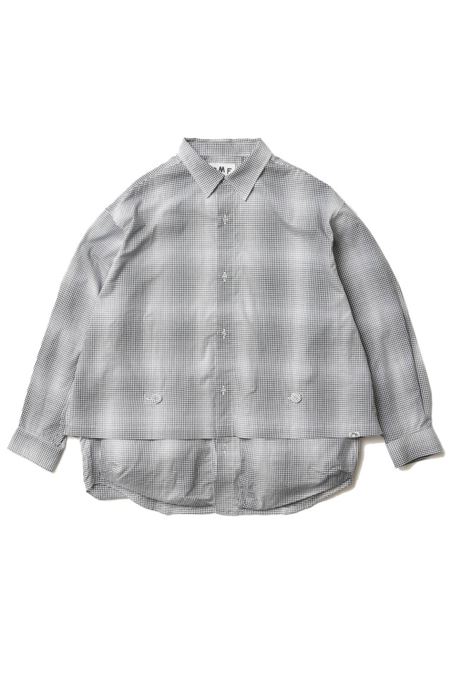 CMF OUTDOOR GARMENT "NEWS PAPER SHIRTS" BLACK