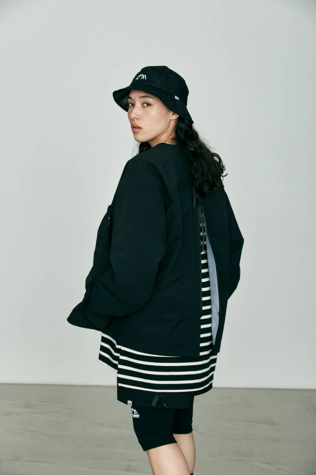 CMF OUTDOOR GARMENT "OM HALF TIGHTS" BLACK