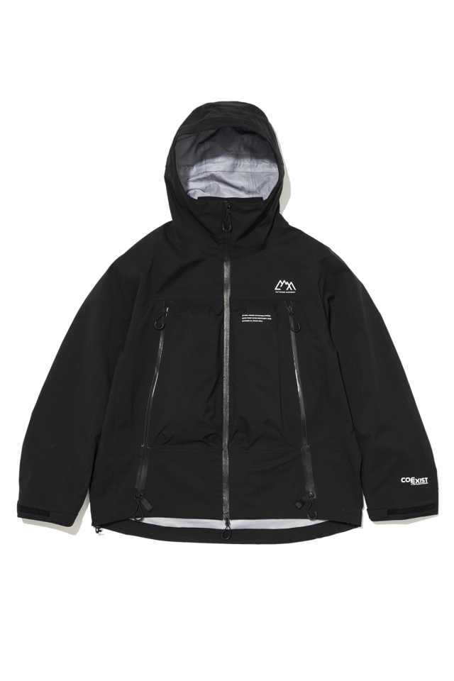 CMF OUTDOOR GARMENT "AR SHELL COEXIST" BLACK