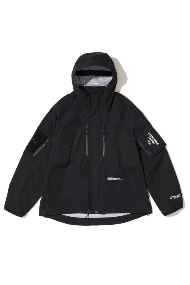 CMF OUTDOOR GARMENT "LEVEL 6 COEXIST" BLACK