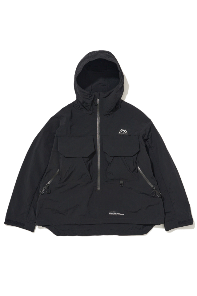 CMF OUTDOOR GARMENT "ANORAK HOODIE" BLACK
