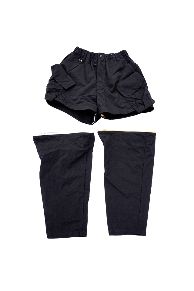 CMF OUTDOOR GARMENT "PREFUSE PANTS DETACHABLE" BLACK