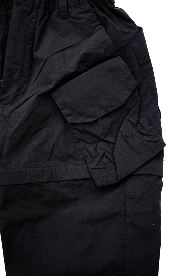 CMF OUTDOOR GARMENT "PREFUSE PANTS DETACHABLE" BLACK