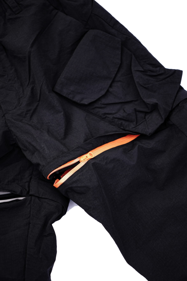 CMF OUTDOOR GARMENT "PREFUSE PANTS DETACHABLE" BLACK