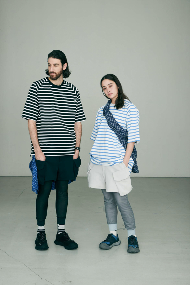 CMF OUTDOOR GARMENT "BORDER TEE H/S -2024FW-"