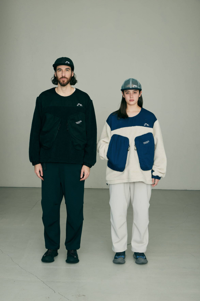 CMF OUTDOOR GARMENT "SALVAGE FLEECE" BLACK