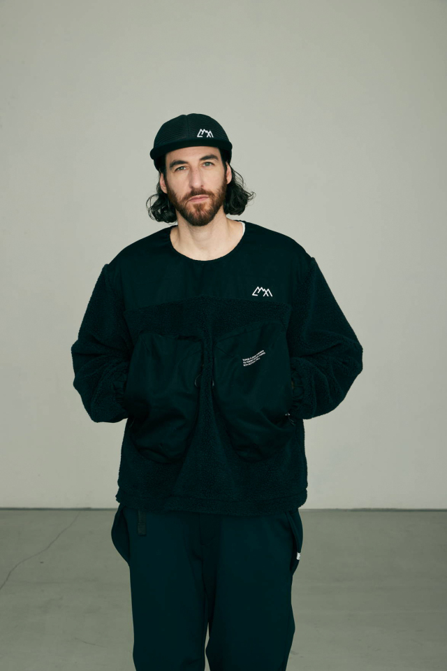 CMF OUTDOOR GARMENT "SALVAGE FLEECE" BLACK