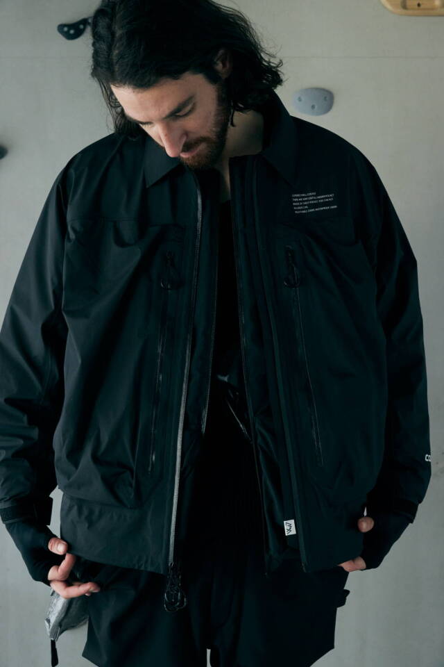 CMF OUTDOOR GARMENT "COVERED SHELL COEXIST" BLACK