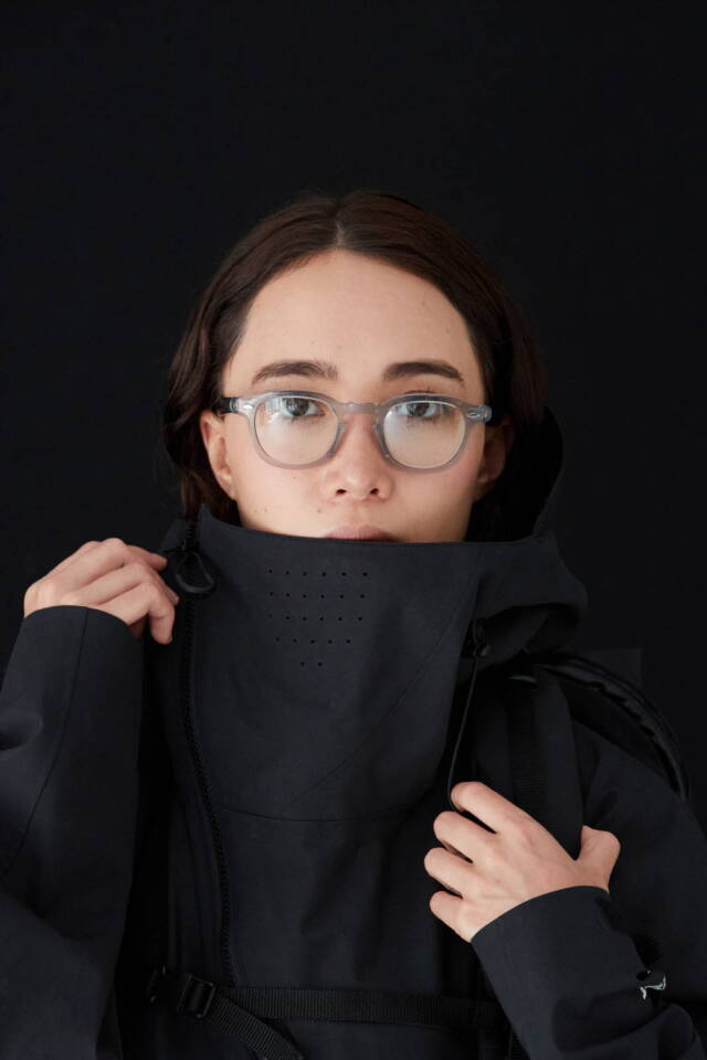 HARMAN OPTICAL "WALLIS" CLEAR GRAY