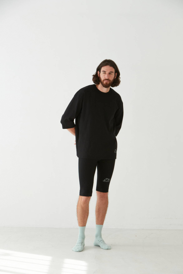 CMF OUTDOOR GARMENT "OM HALF TIGHTS" BLACK