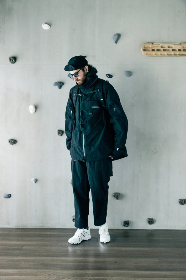 CMF OUTDOOR GARMENT "BAA EXCLUSIVE OVER COAT" BLACK