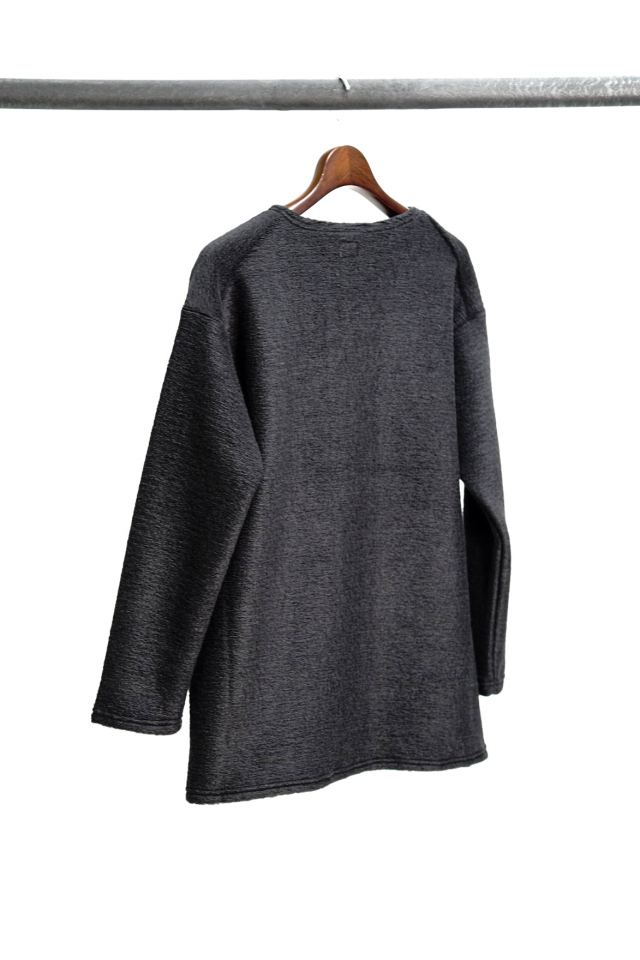Django Atour da italianpile loose longsleeve / italianblack