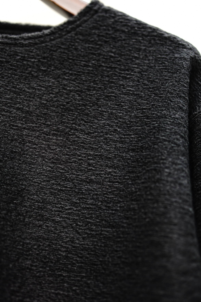 Django Atour da italianpile loose longsleeve / italianblack