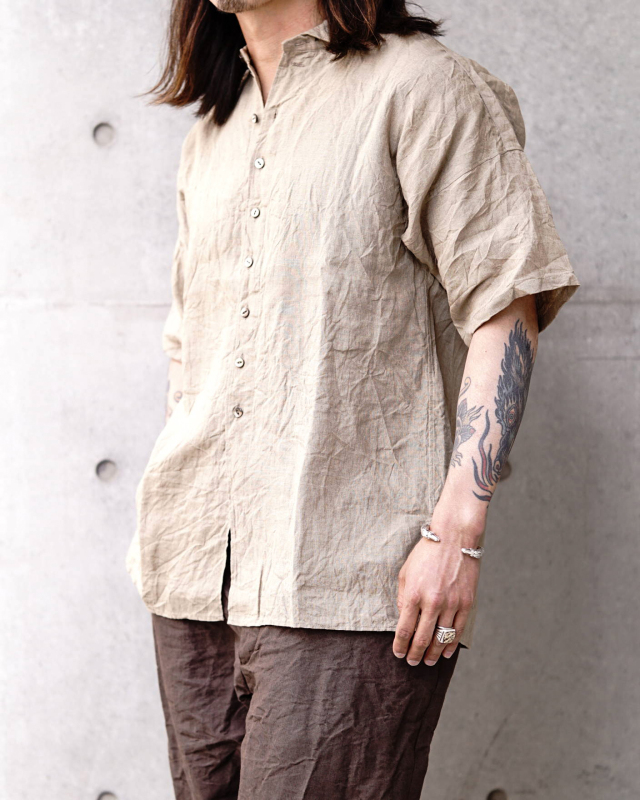 Django Atour frenchvictorians belgium-linen halfsleeve / belgium beige