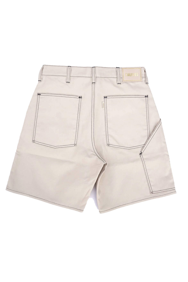 FAUVES 760-0922 CARPENTER SHORTS Sand