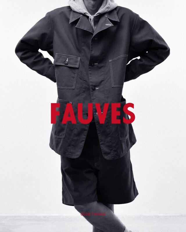 FAUVES 413-0959 CARPENTER JACKET Black