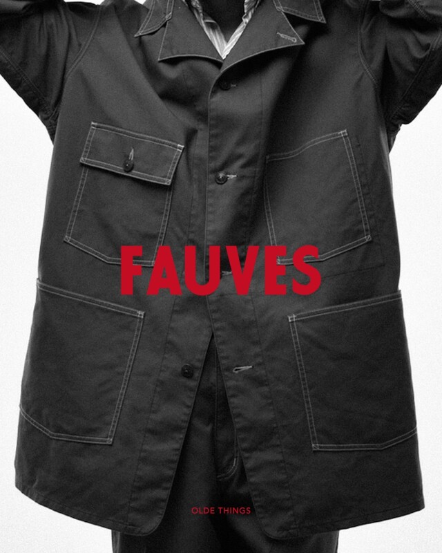 FAUVES 413-0959 CARPENTER JACKET Black